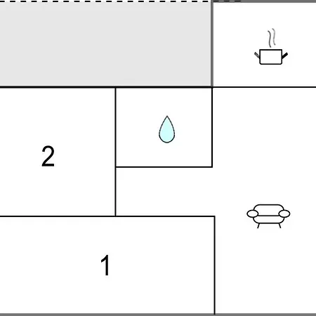 公寓 2 Bedroom Lovely In